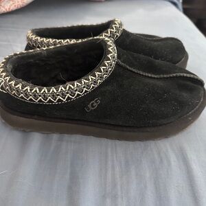 UGG Women’s Black Suede Slippers